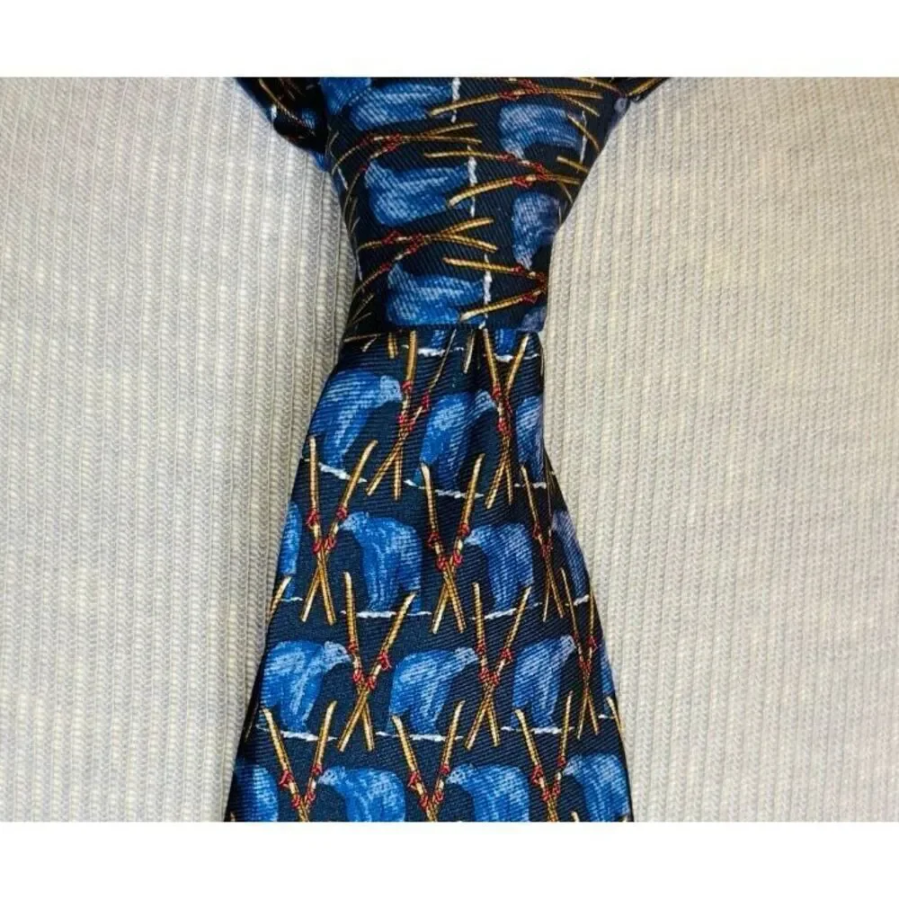 Brooks Brothers Men’s Silk Necktie Pokar Beats Made in USA